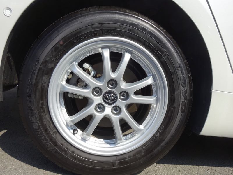 センターキャップ装着タイヤ