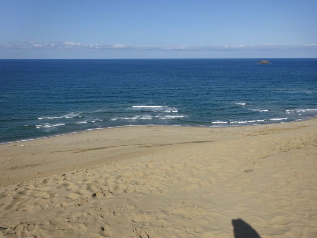 馬の背北側〜日本海