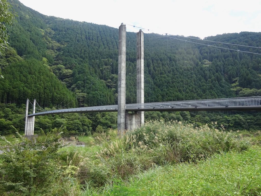南アルプス接阻大吊橋