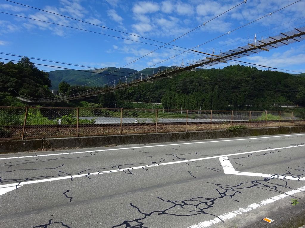 塩郷の吊橋
