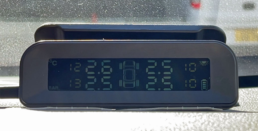 センサーとマッチング後の数値