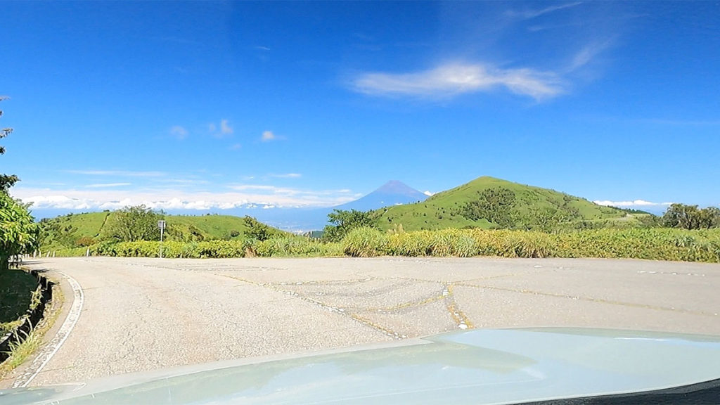 富士山と達磨山
